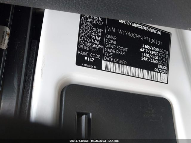 W1Y40CHY4PT139131 Mercedes-Benz SPRINTER CARGO VAN