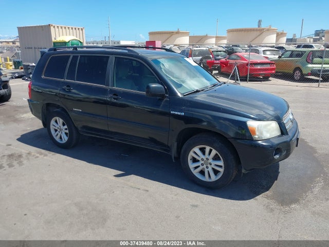 37439480 :رقم المزاد ، JTEHW21A170036645 vin ، 2007 Toyota Highlander Hybrid مزاد بيع