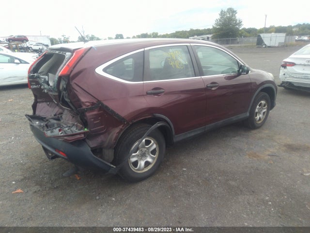 2013 HONDA CR-V LX VIN: 5J6RM4H37DL085046