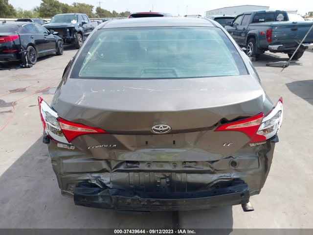 2018 TOYOTA COROLLA L/LE/XLE/SE/XSE VIN: 2T1BURHE5JC987168