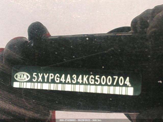 5XYPG4A34KG500704 KIA SORENTO L
