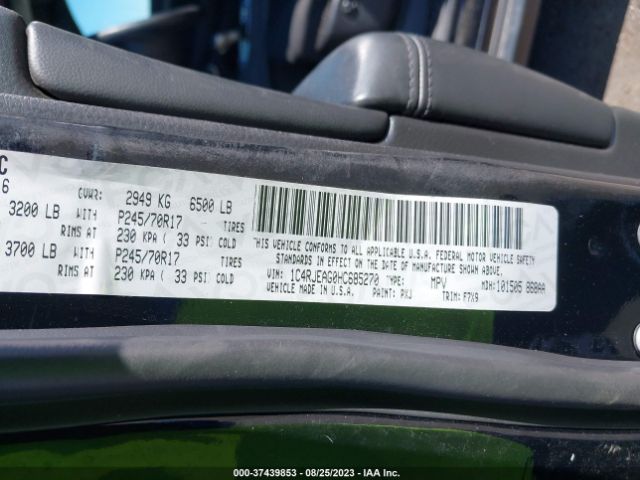 1C4RJEAG0HC685270 Jeep Grand Cherokee Laredo