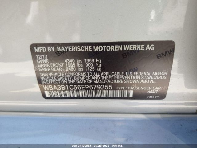WBA3B1C56EP679255 BMW 3 Series 320i