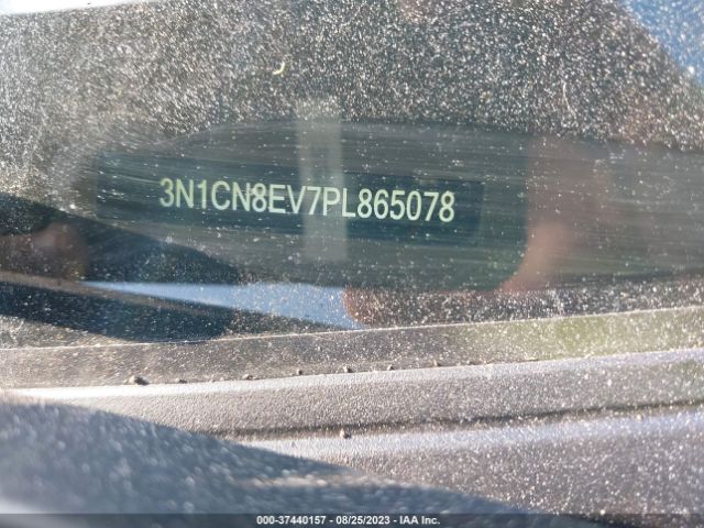 3N1CN8EV7PL865078 Nissan VERSA SV