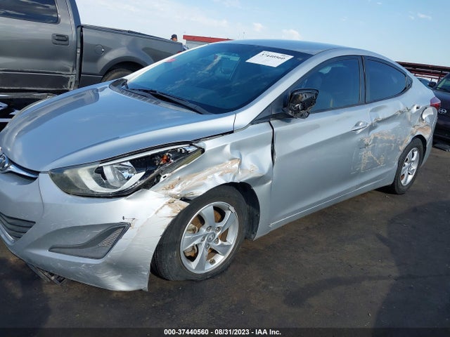 2014 HYUNDAI ELANTRA SE VIN: 5NPDH4AE6EH522170