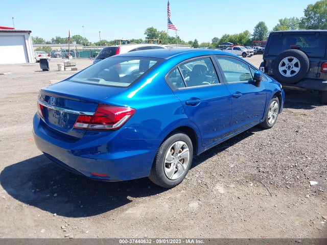 2014 HONDA CIVIC SEDAN LX VIN: 2HGFB2F50EH529567