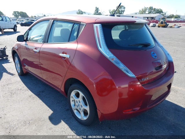 2013 NISSAN LEAF SV VIN: 1N4AZ0CP0DC404624