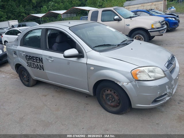 2007 CHEVROLET AVEO LS VIN: KL1TD56697B072203
