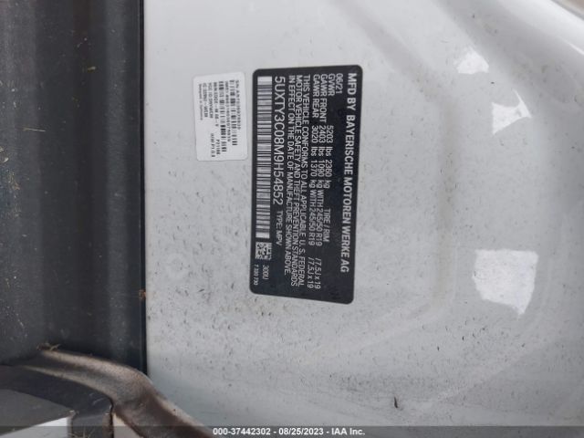 5UXTY3C08M9H54852 BMW X3 Sdrive30i