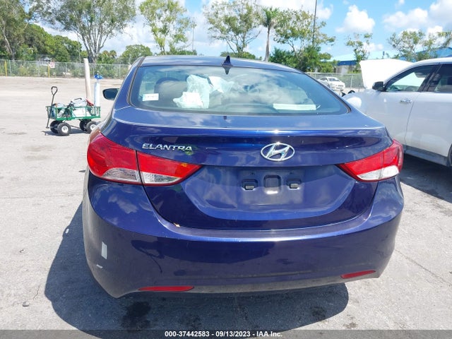 2013 HYUNDAI ELANTRA GLS VIN: 5NPDH4AEXDH308734
