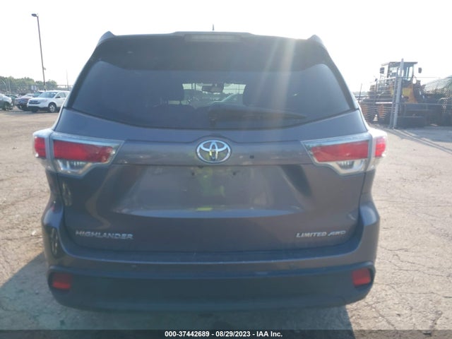 Toyota Highlander Limited 2015 5TDDKRFH1FS195156 Image 16