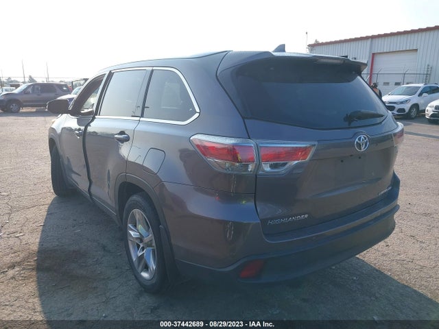 Toyota Highlander Limited 2015 5TDDKRFH1FS195156 Image 3