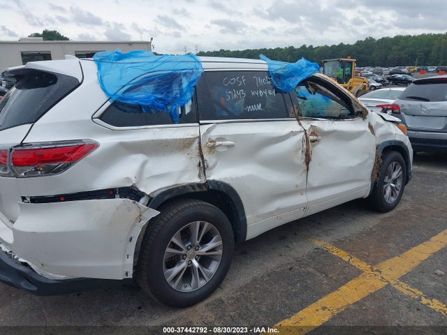 Toyota Highlander Xle V6 2014 5TDKKRFH4ES033219 Image 6