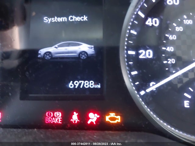2020 HYUNDAI ELANTRA SEL VIN: 5NPD84LF4LH516242