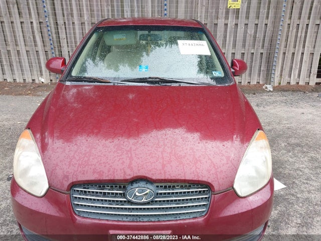 2007 HYUNDAI ACCENT GLS VIN: KMHCN46C77U104653