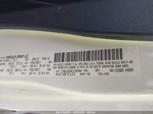 1C4BJWDG4EL207044 Jeep Wrangler Unlimited Sport