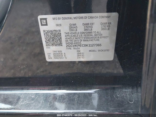 Chevrolet Silverado 1500 Ld Lt 2019 2GCVKPEC0K1127365 Image 15