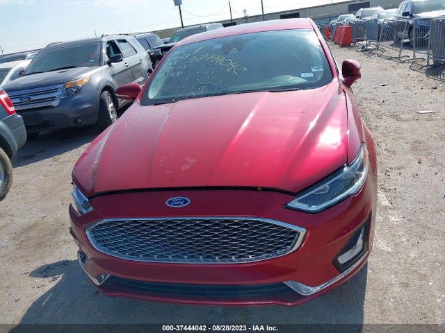 Продаж на аукціоні авто 2020 Ford Fusion Titanium, vin: 3FA6P0K95LR113681, номер лоту: 37444042