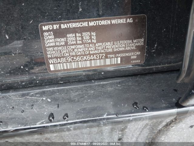 WBA8E9C56GK644372 BMW 3 Series 328i