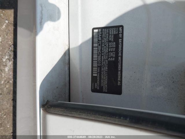 WBA4F7C38HG788010 BMW 4 Series 430i