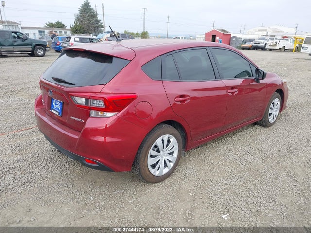 2023 SUBARU IMPREZA VIN: 4S3GTAB66P3720182