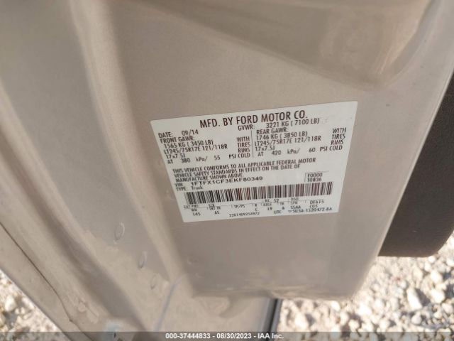 1FTFX1CF3EKF80349 Ford F-150 Xl/xlt/stx/fx2/lariat