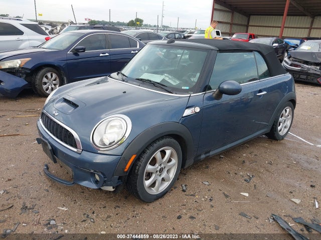 2009 MINI COOPER CONVERTIBLE S VIN: WMWMS33519TY07561
