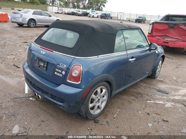 2009 MINI COOPER CONVERTIBLE S VIN: WMWMS33519TY07561