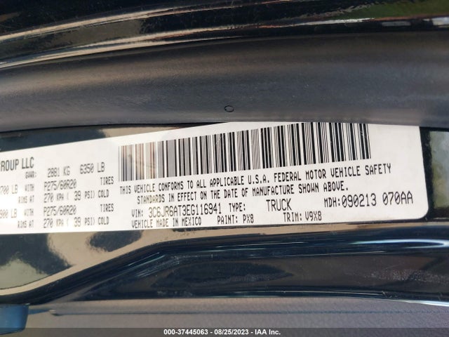 3C6JR6AT3EG116941 RAM 1500 Express
