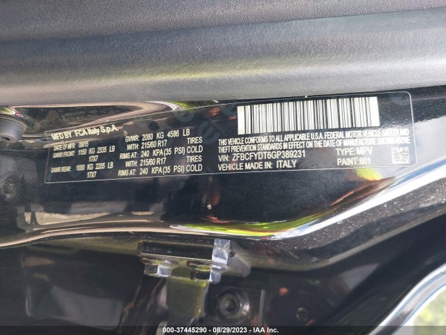 Fiat 500x Lounge 2016 ZFBCFYDT6GP389231 Image 9
