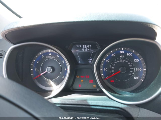 2013 HYUNDAI ELANTRA GLS PZEV VIN: KMHDH4AE6DU883396