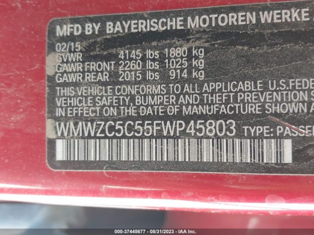 WMWZC5C55FWP45803 Mini Countryman Cooper S