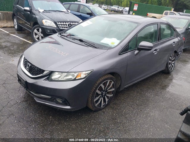 Honda Civic Sedan Ex-l 2014 2HGFB2F95EH545668 Image 2