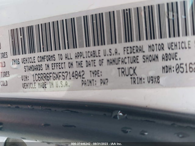 1C6RR6FGXFS714842 RAM 1500 Express
