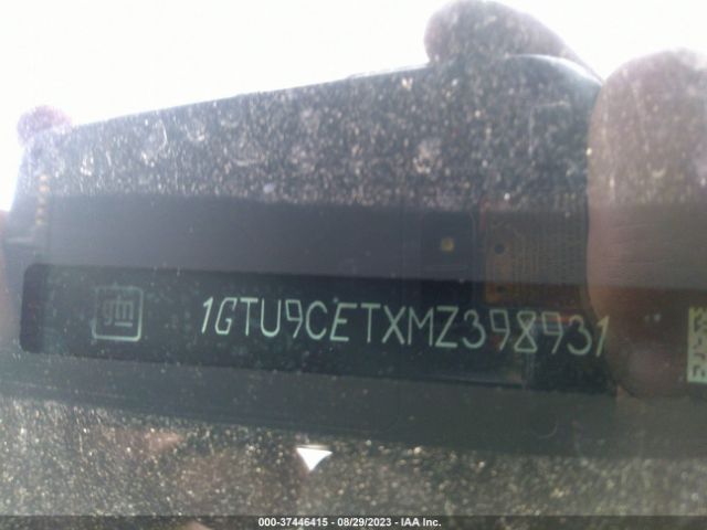 1GTU9CETXMZ398931 GMC Sierra 1500 Elevation