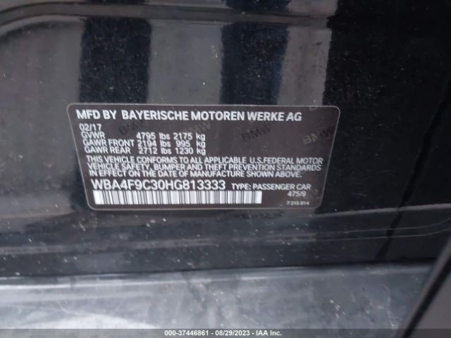 WBA4F9C30HG813333 BMW 4 Series 430i Xdrive