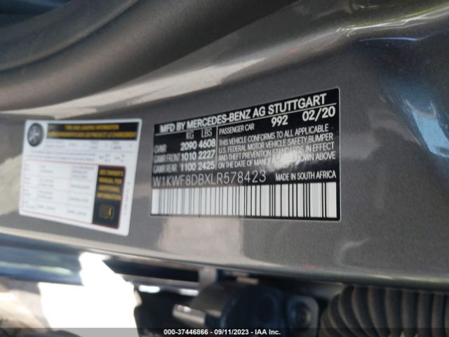W1KWF8DBXLR578423 Mercedes-Benz C-class C 300