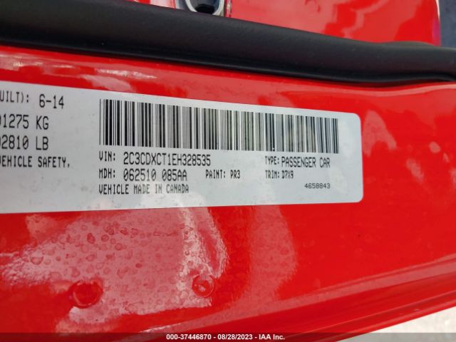 2C3CDXCT1EH328535 Dodge Charger Rt