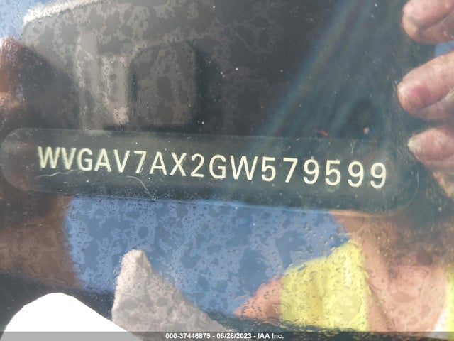 WVGAV7AX2GW579599 Volkswagen TIGUAN S