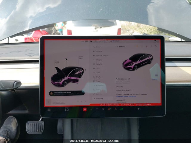 2022 Tesla 3, VIN: 5YJ3E1EB2NF181562