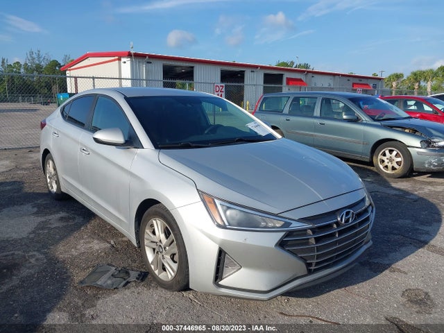 2019 HYUNDAI ELANTRA SEL VIN: 5NPD84LF6KH407313