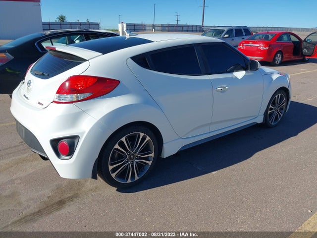 2016 HYUNDAI VELOSTER TURBO VIN: KMHTC6AE1GU296470
