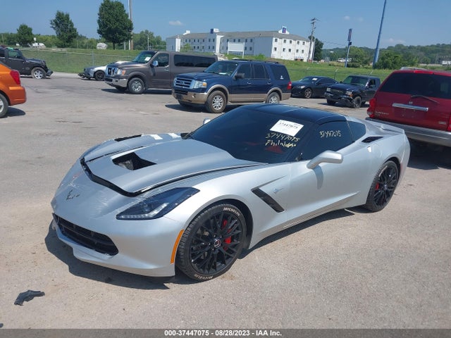 Chevrolet Corvette Stingray Z51 3lt 2014 1G1YM2D74E5111910 Image 2