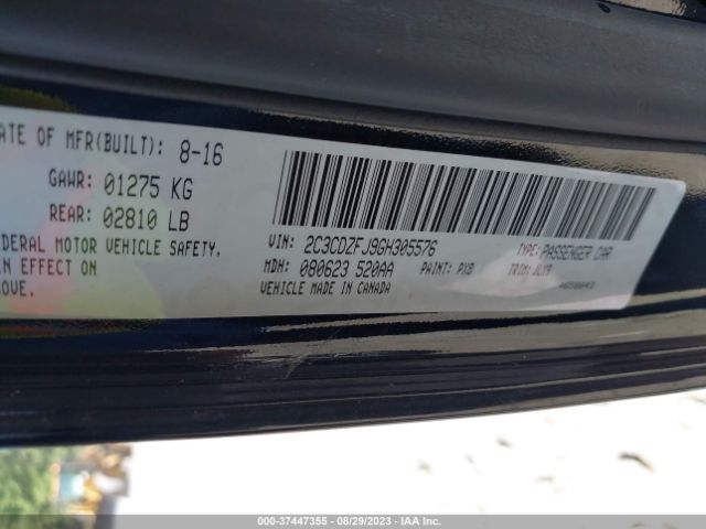 2C3CDZFJ9GH305576 Dodge Challenger R/t Scat Pack