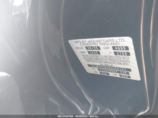 2006 JAGUAR XJ SAJWA82BX6SG49701 Photo 8