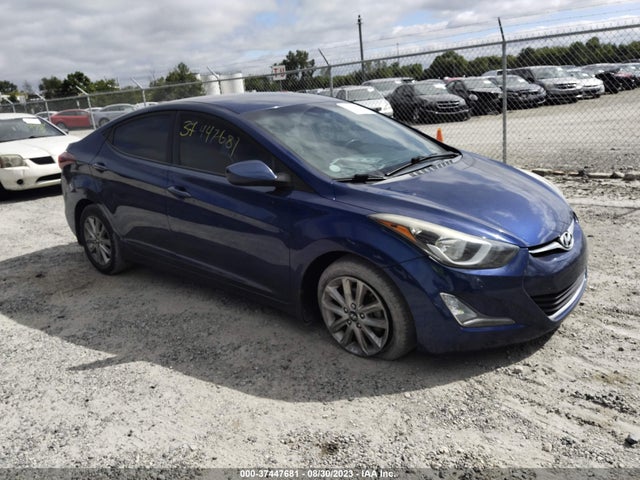 2015 HYUNDAI ELANTRA SE VIN: 5NPDH4AEXFH619664