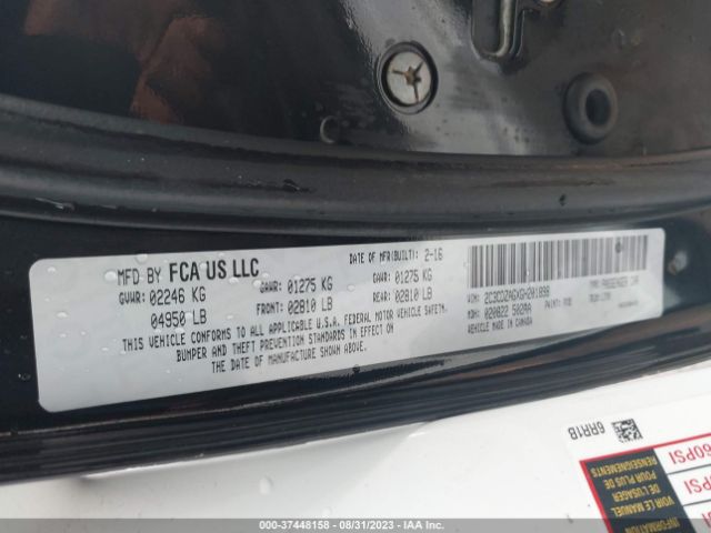 2C3CDZAGXGH201898 Dodge Challenger Sxt