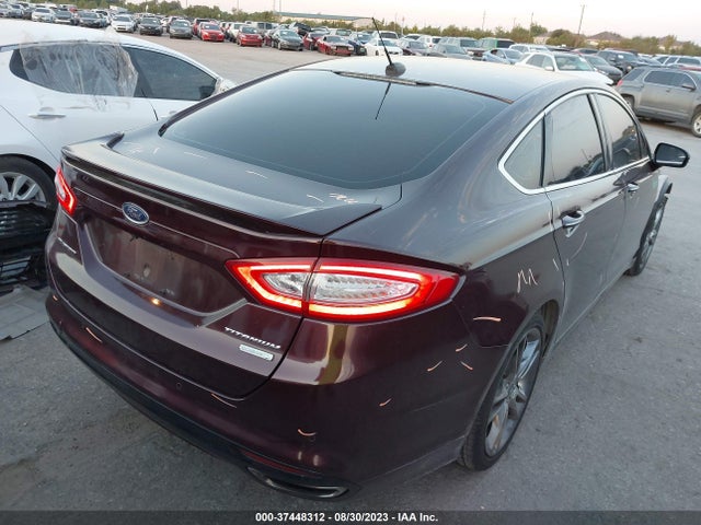 2013 FORD FUSION TITANIUM VIN: 3FA6P0K92DR260395