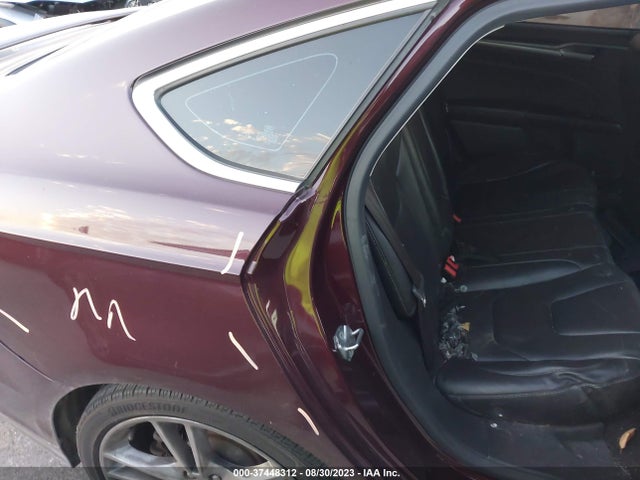 2013 FORD FUSION TITANIUM VIN: 3FA6P0K92DR260395