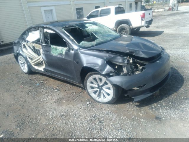 Auction sale of the 2022 Tesla Model 3 Long Range Dual Motor All-wheel Drive, vin: 5YJ3E1EB1NF244957, lot number: 37448464